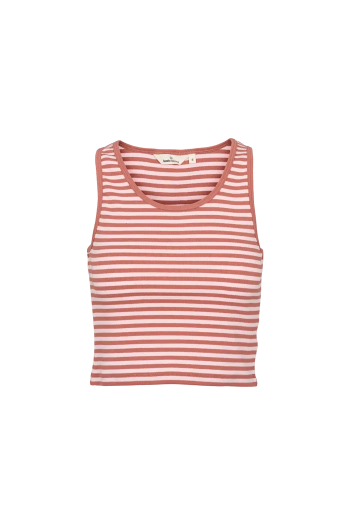 basic-apparel-ludmilla-stripe-crop-tank-top-cedar-bio image 1