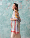 fable-england-scarves-catherine-rowe-pug-schal-blau-leicht image 2