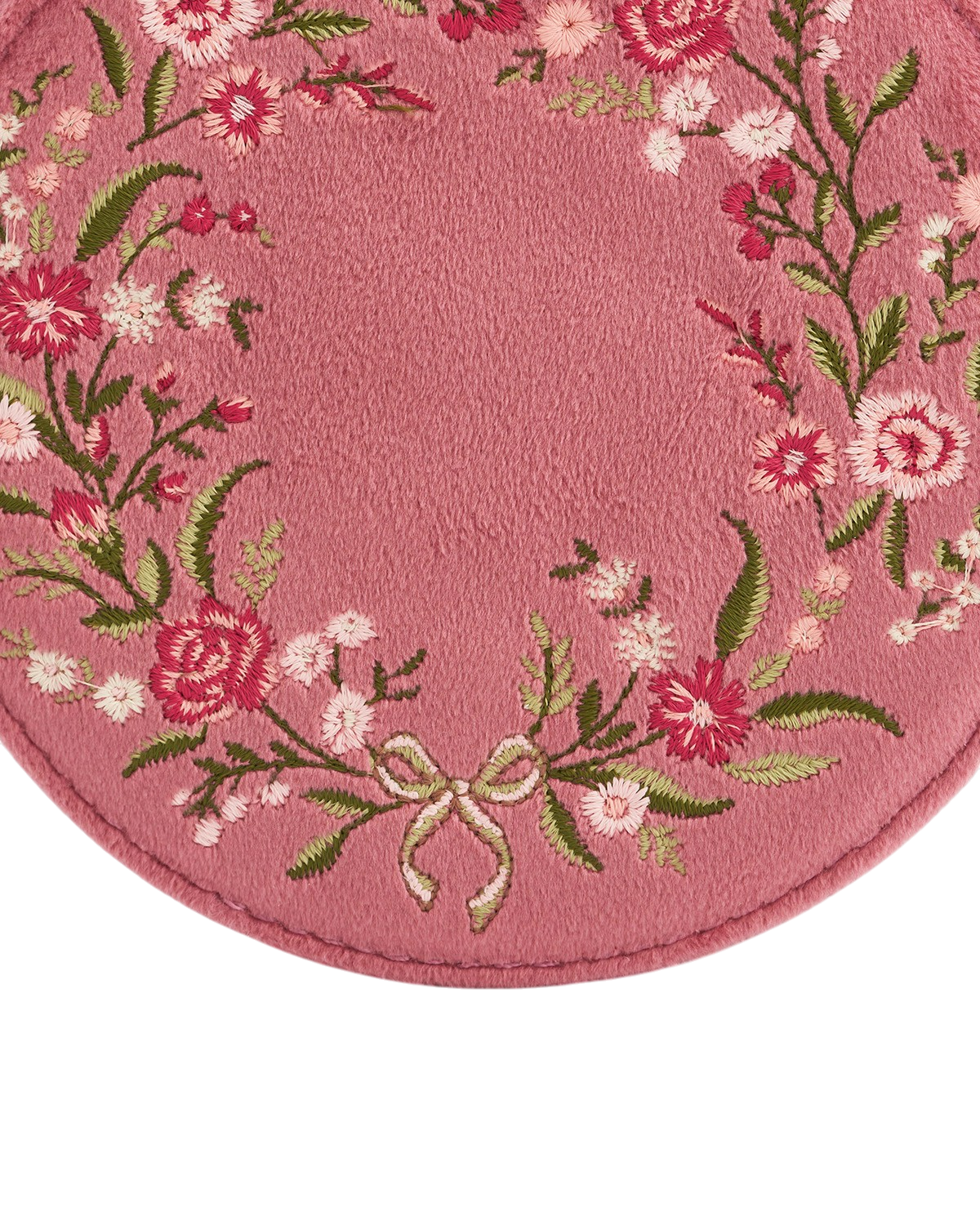 fable-england-accessories-schmuckbox-samt-rosa-rund-bestickt image 4