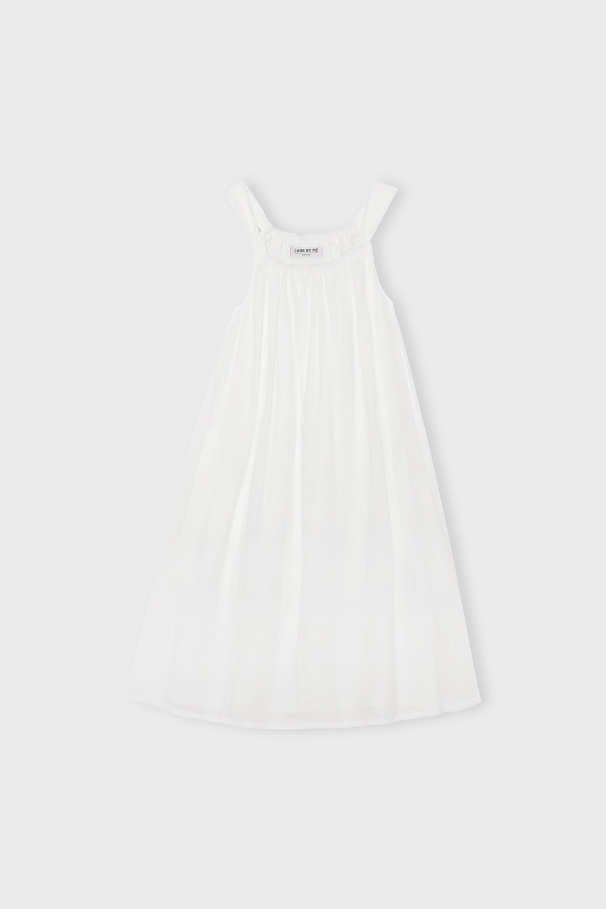 care-by-me-vivienne-kleid-wei-bio-baumwolle-one-size image 5
