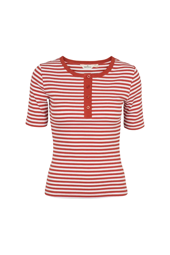 basic-apparel-ludmilla-t-shirt-streifen-roibus-wei image 1