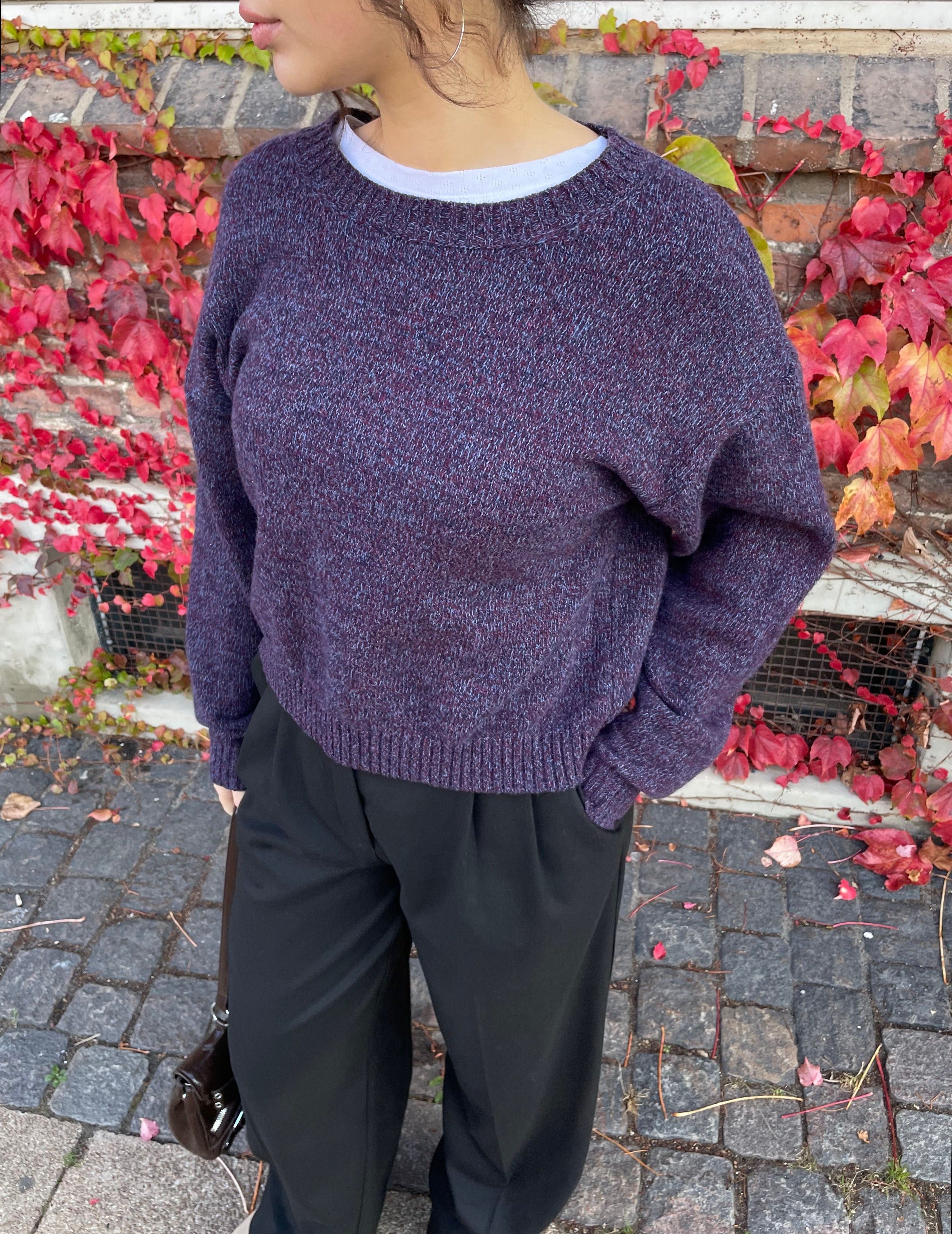 basic-apparel-lily-crew-neck-pullover-bordeaux-recycelte-wolle image 6