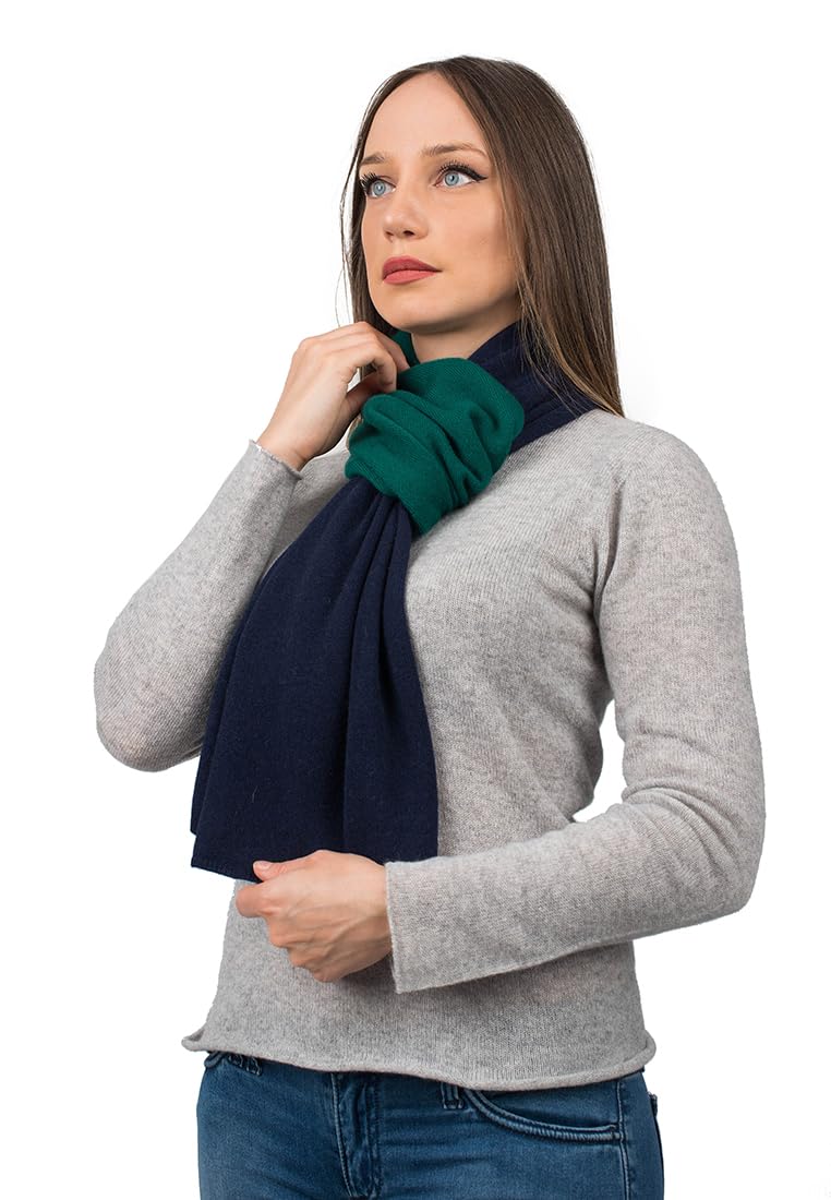dalle-piane-cashmere-schal-zweifarbig-100-kaschmir-grau image 5