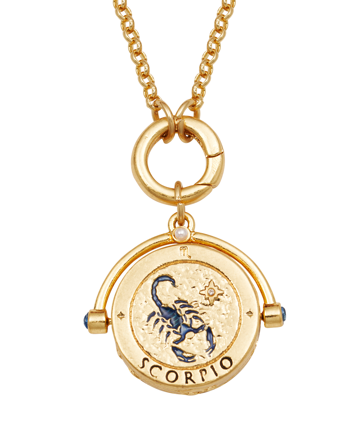 fable-england-jewellery-scorpio-halskette-gold-sternzeichen image 1