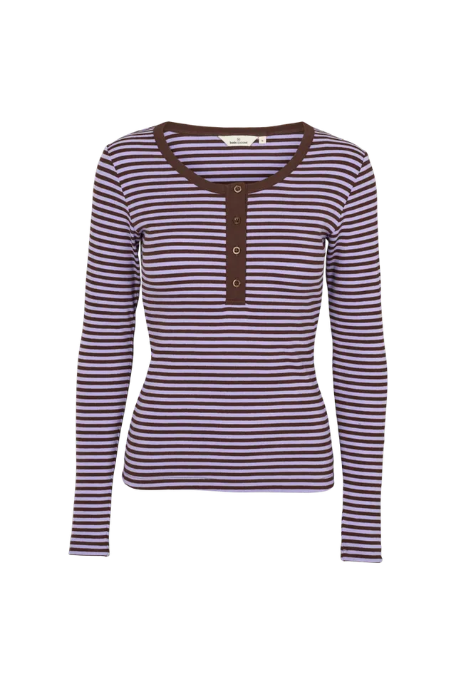 basic-apparel-ludmilla-ls-granddad-langarmshirt-violet-tulip-bio image 1