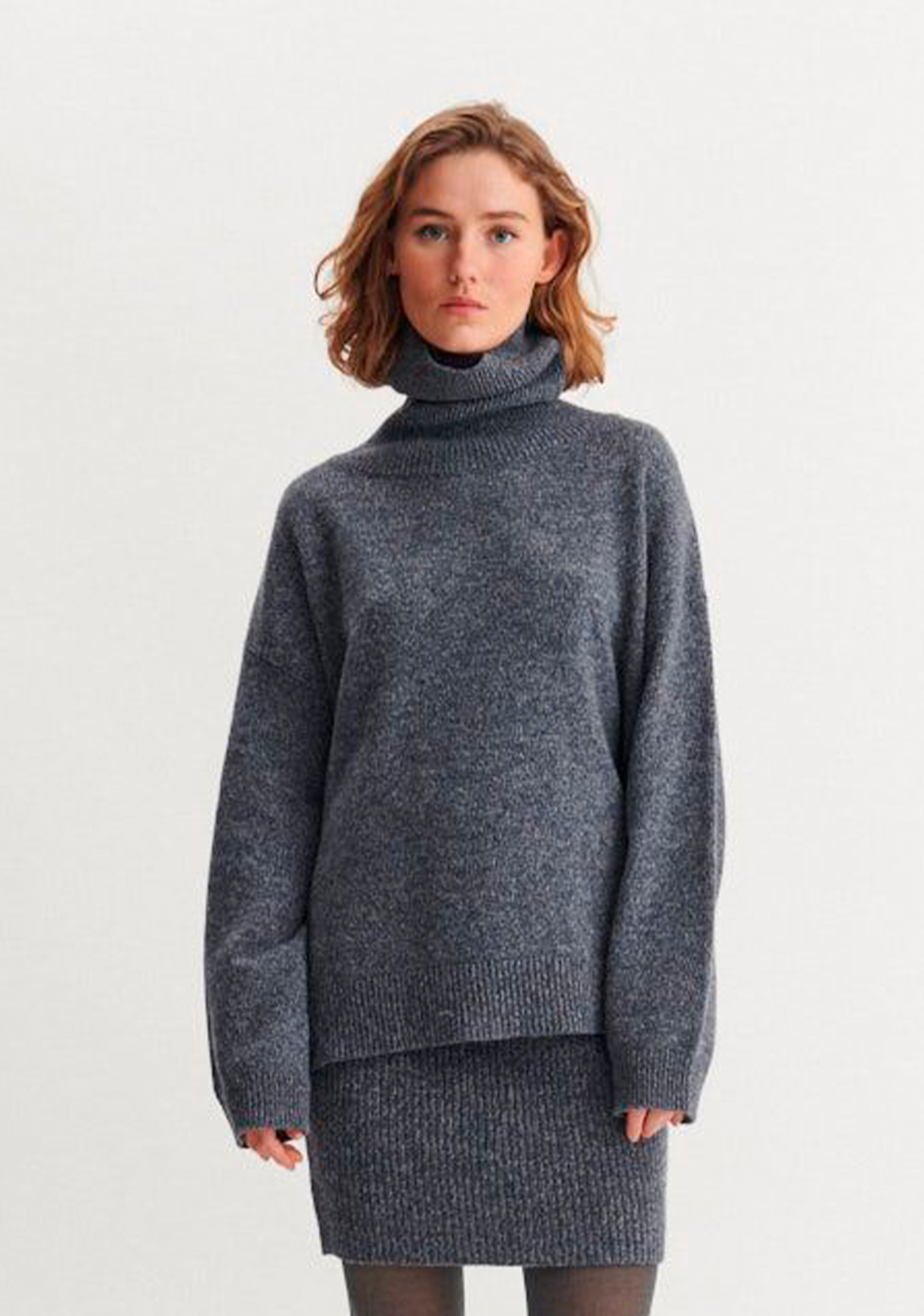 basic-apparel-randi-t-neck-ba296-07-pullover-poppy-seed-sky-captain-wolle image 1