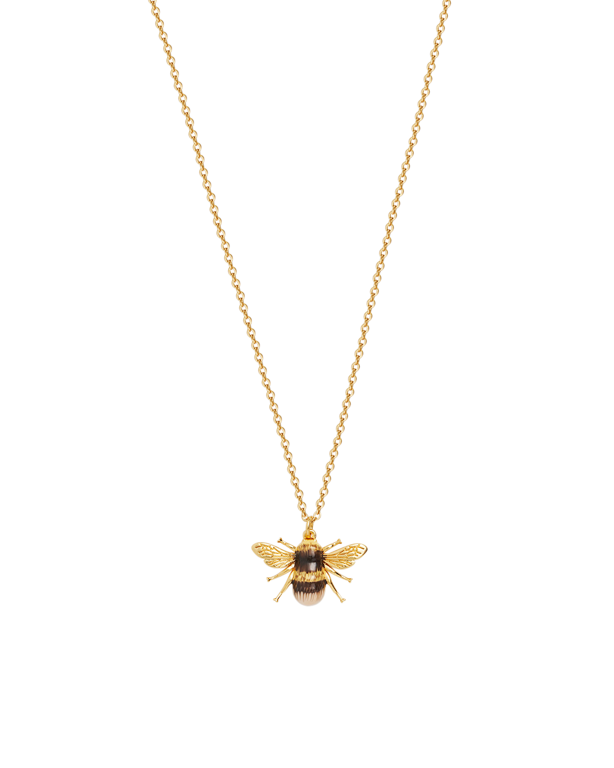 fable-england-bienen-schmuckset-gold-kette-und-brosche image 6