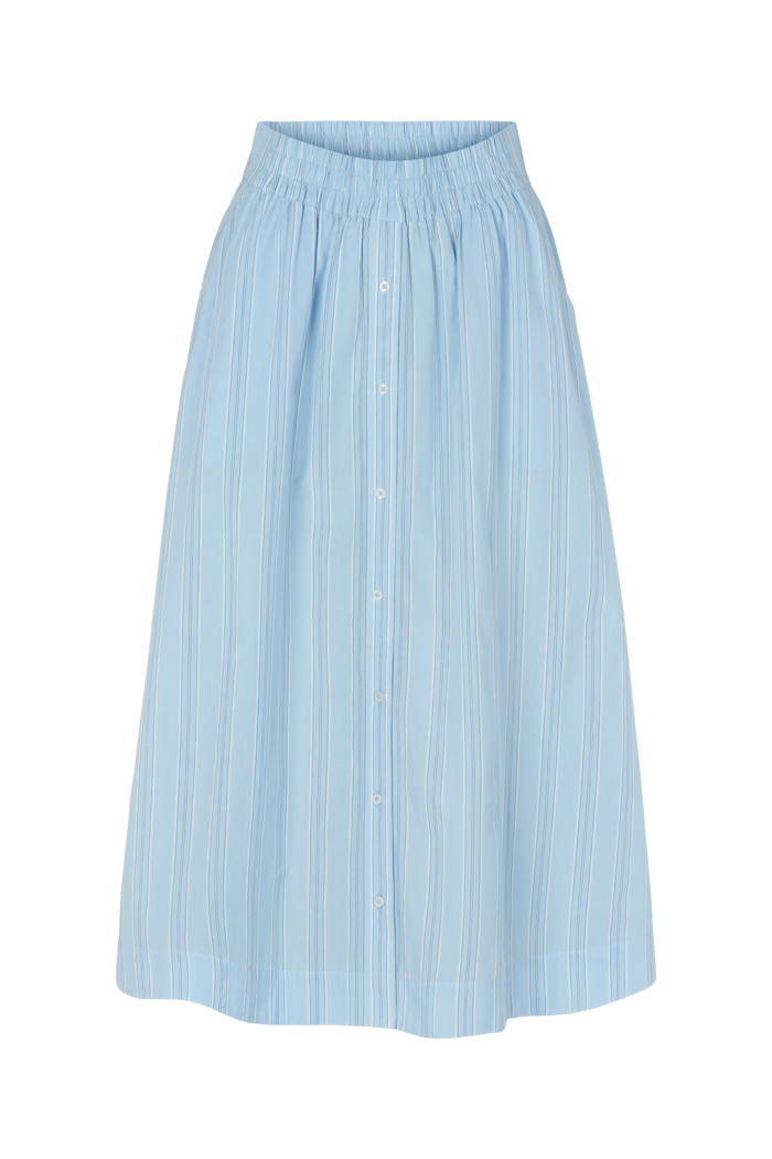 basic-apparel-marina-skirt-rock-airy-blue-bio-baumwolle image 2