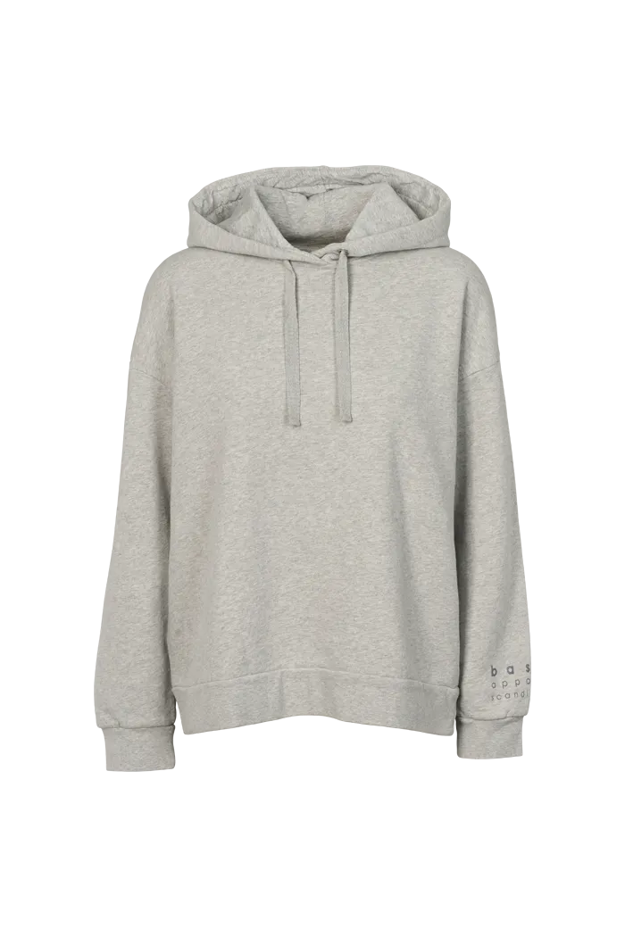 basic-apparel-cinna-hoodie-grey-mel-oversize-bio-baumwolle image 1