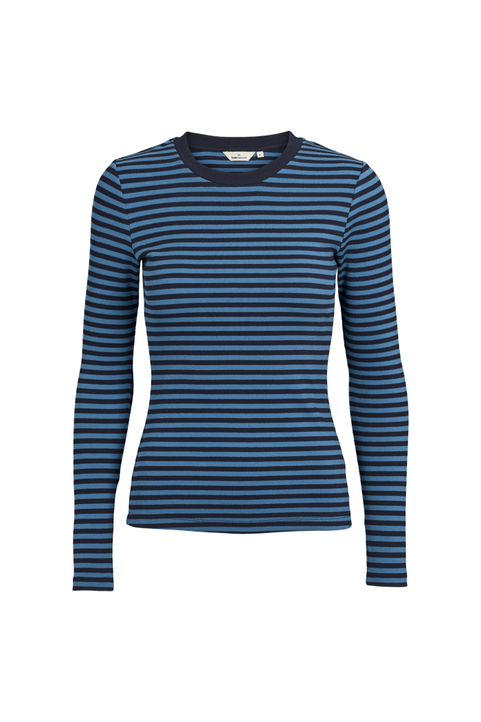basic-apparel-ludmilla-ls-tee-shirt-copen-blue-bio image 5
