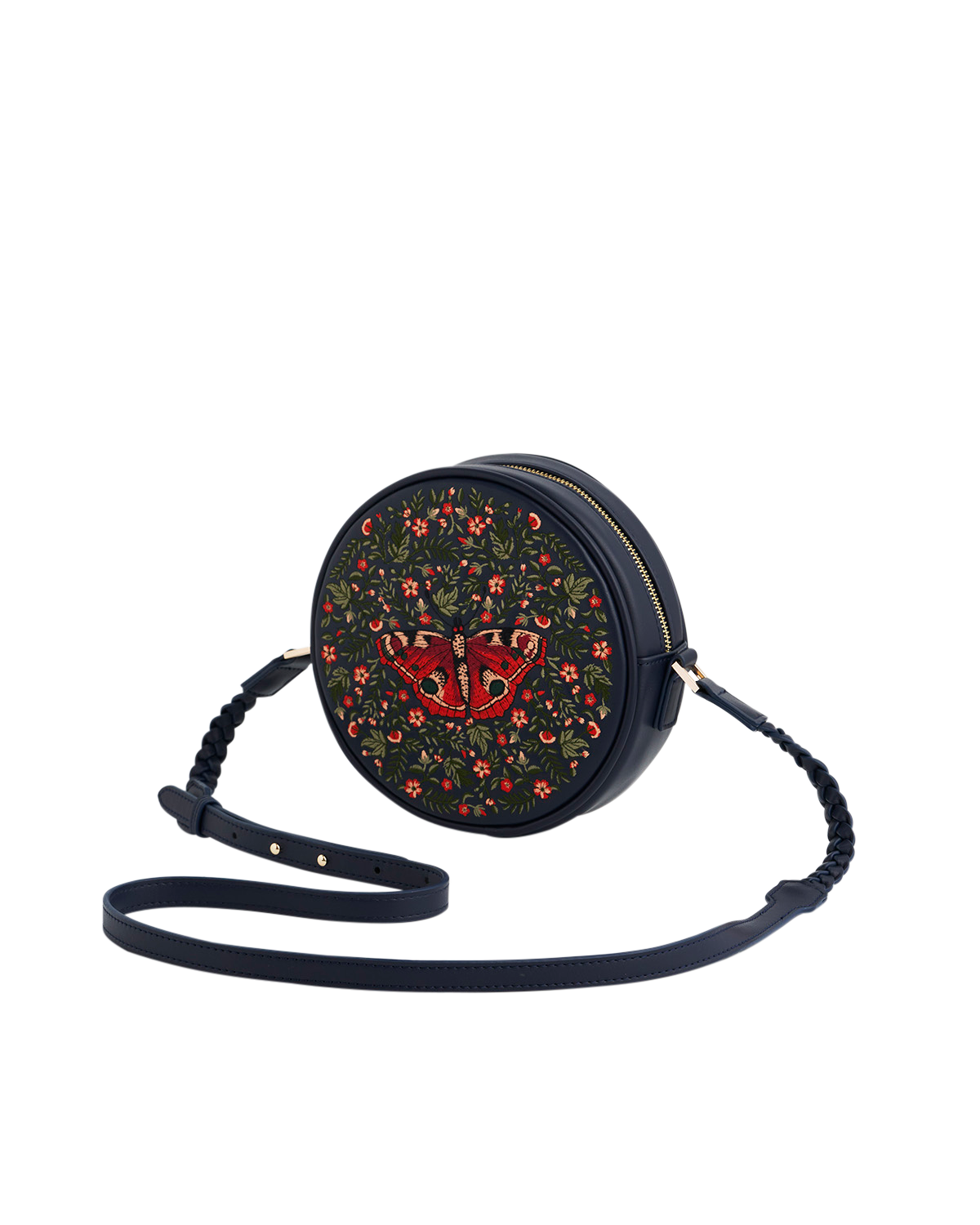 fable-england-chloe-butterfly-tasche-navy-bestickt image 4