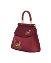 fable-england-handbags-tote-fox-mushroom-bordeaux-satin image 7