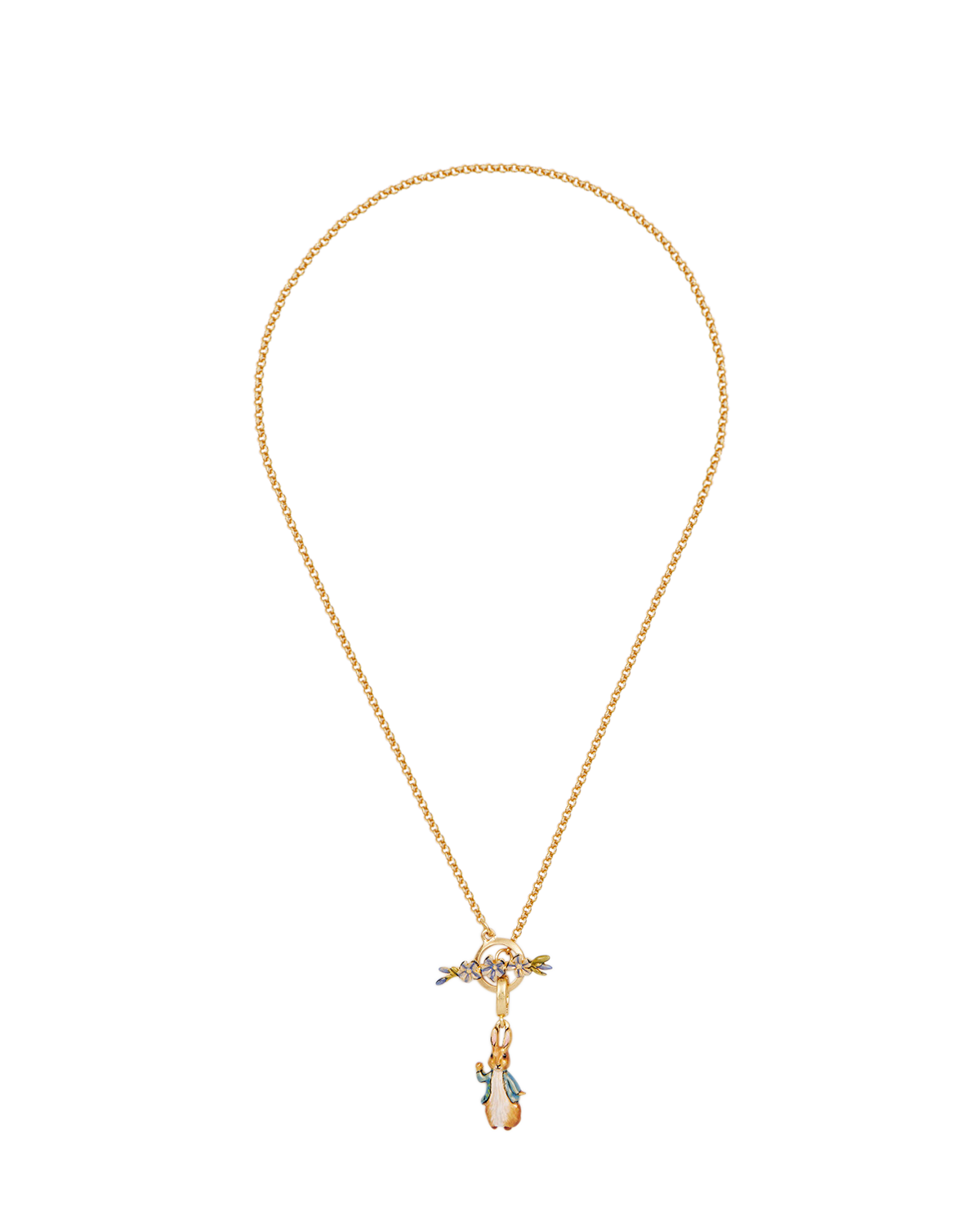 fable-england-x-peter-rabbit-forget-me-not-halskette-gold-toggle image 3