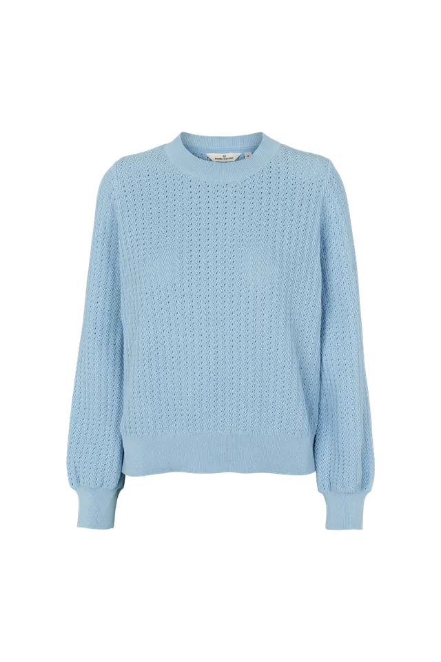 basic-apparel-joda-sweater-pullover-airy-blue-bio-baumwolle image 1