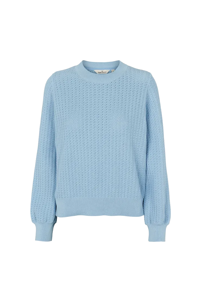 basic-apparel-joda-sweater-pullover-airy-blue-bio-baumwolle image 1