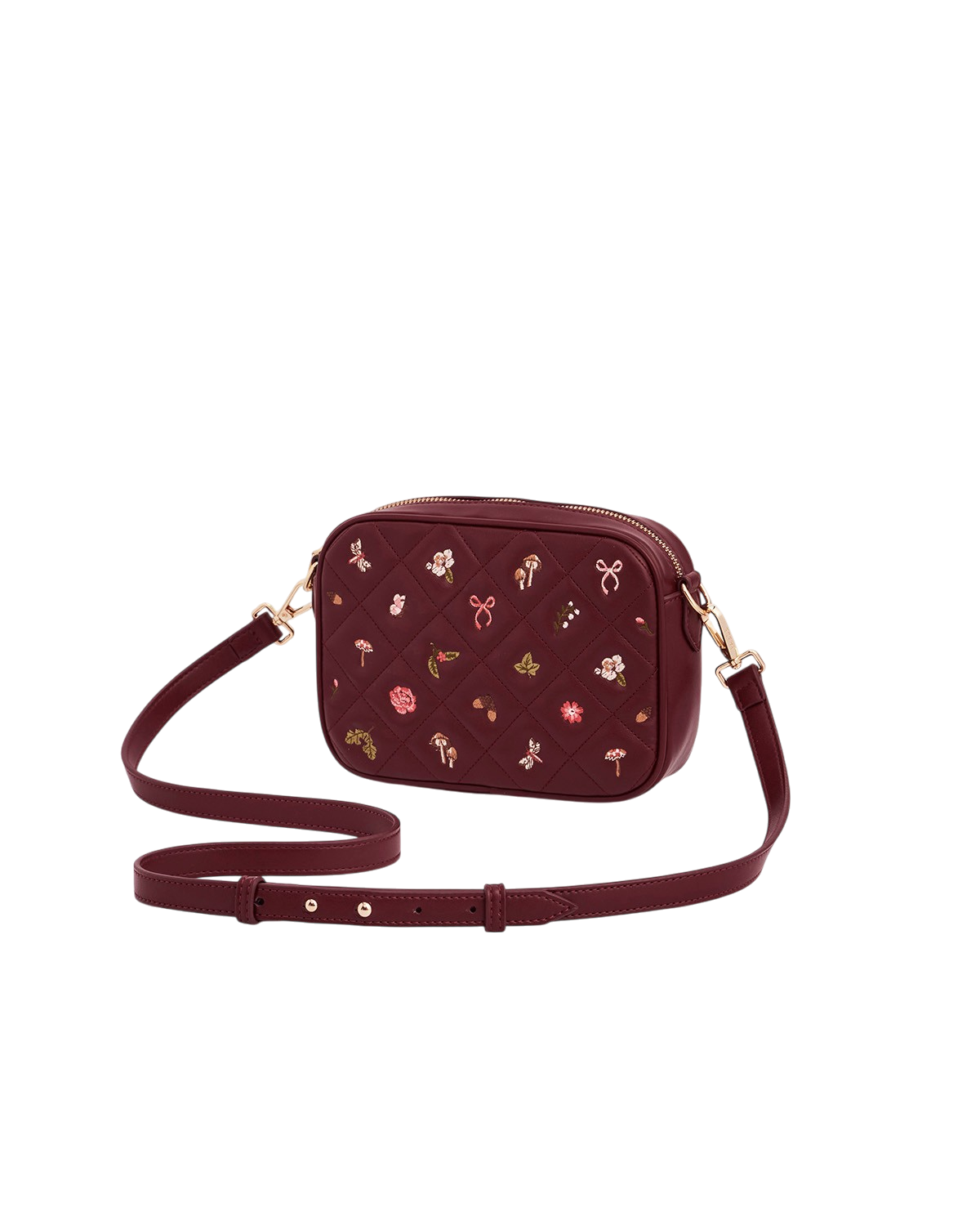 fable-england-alice-orla-camera-bag-umh-ngetasche-burgundy-bestickt image 3