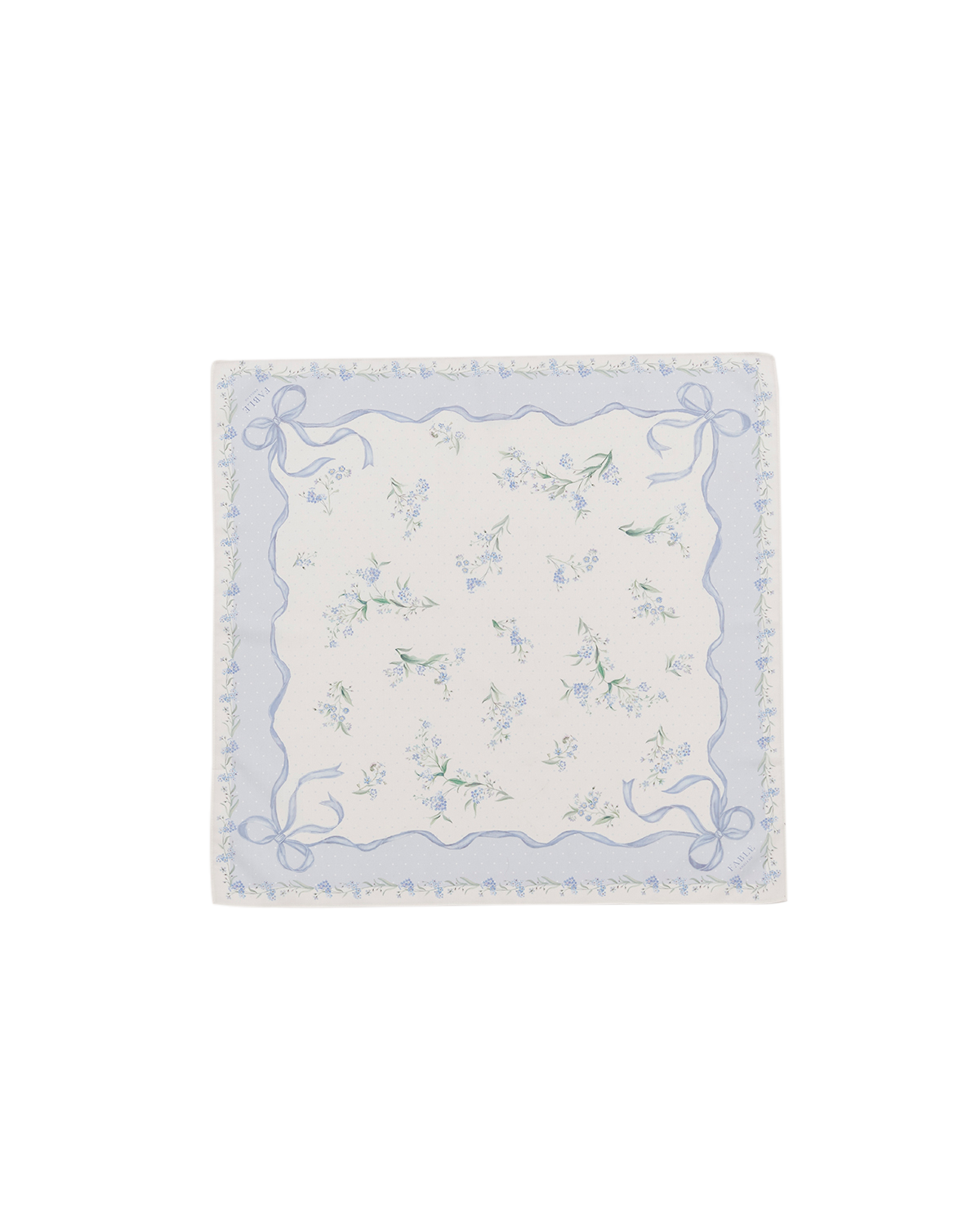 fable-england-scarves-bow-floral-tuch-blau-quadratisch image 1