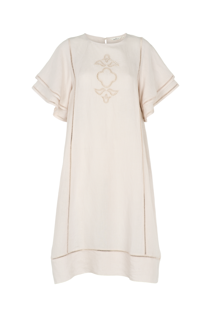 basic-apparel-arina-dress-kleid-moonbeam-leinen-viskose image 7