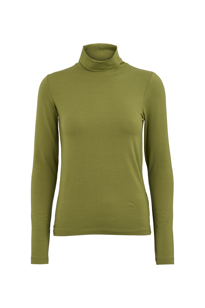 basic-apparel-joline-t-neck-shirt-mayfly-tencel-slim-fit image 5