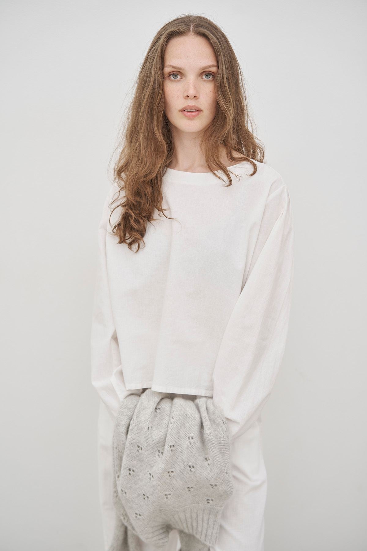 care-by-me-cecilie-blouse-leinenbluse-black-bio-baumwolle-leinen image 1