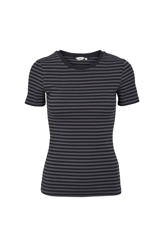 basic-apparel-ludmilla-o-neck-t-shirt-schwarz-bio-baumwolle-2 image 1
