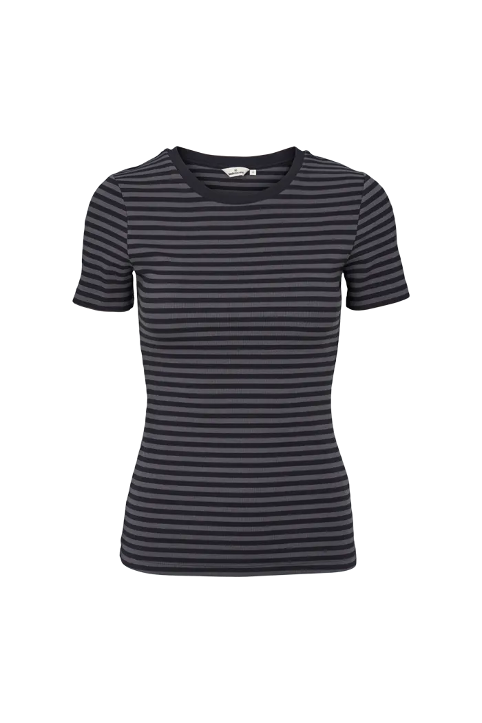 basic-apparel-ludmilla-o-neck-t-shirt-schwarz-bio-baumwolle-2 image 1