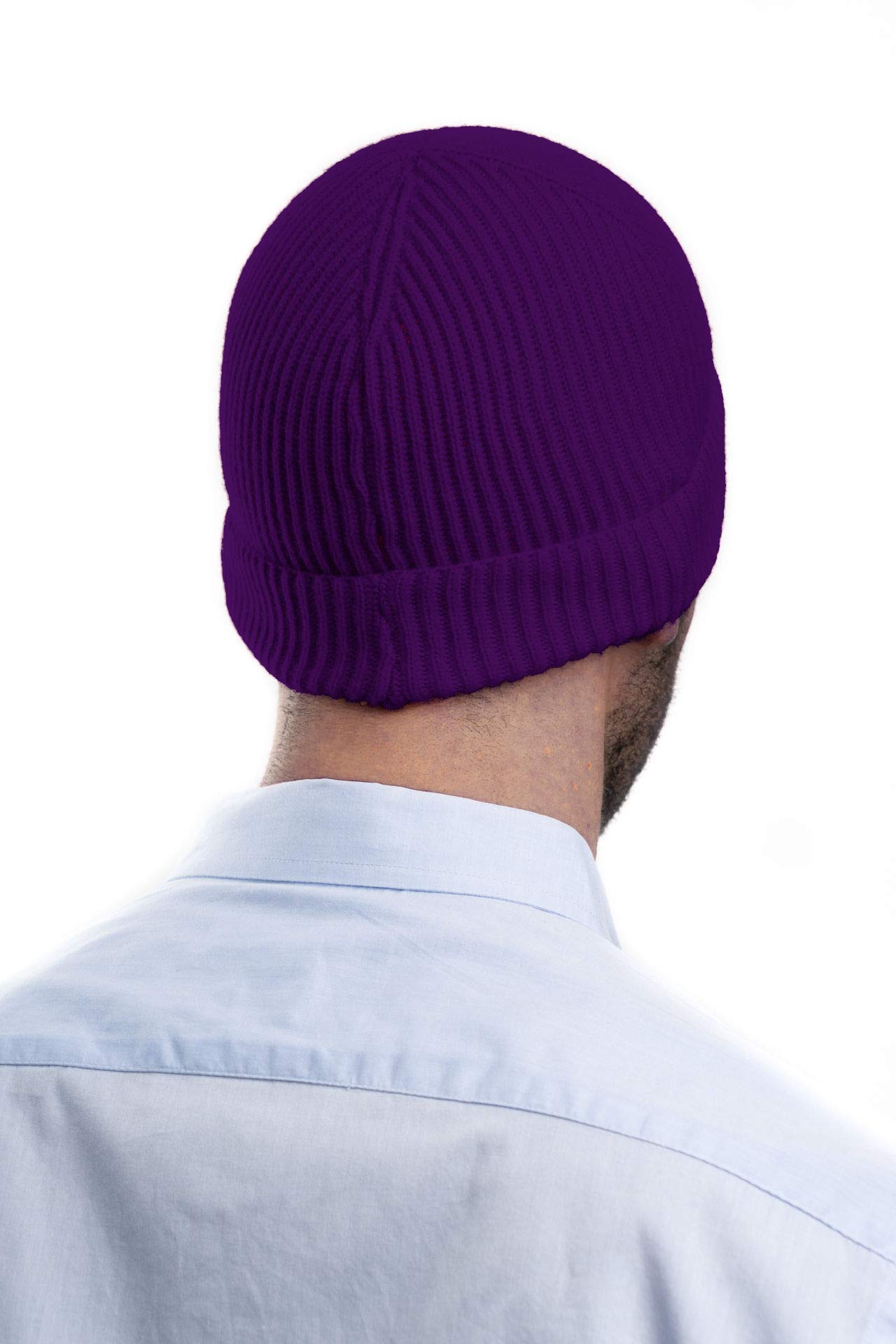 dalle-piane-cashmere-m-tze-herren-schwarz-100-kaschmir image 5