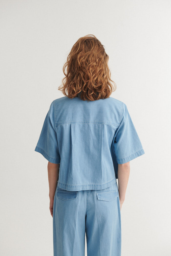 basic-apparel-cody-ss-shirt-kurzarmhemd-light-wash-bio image 4