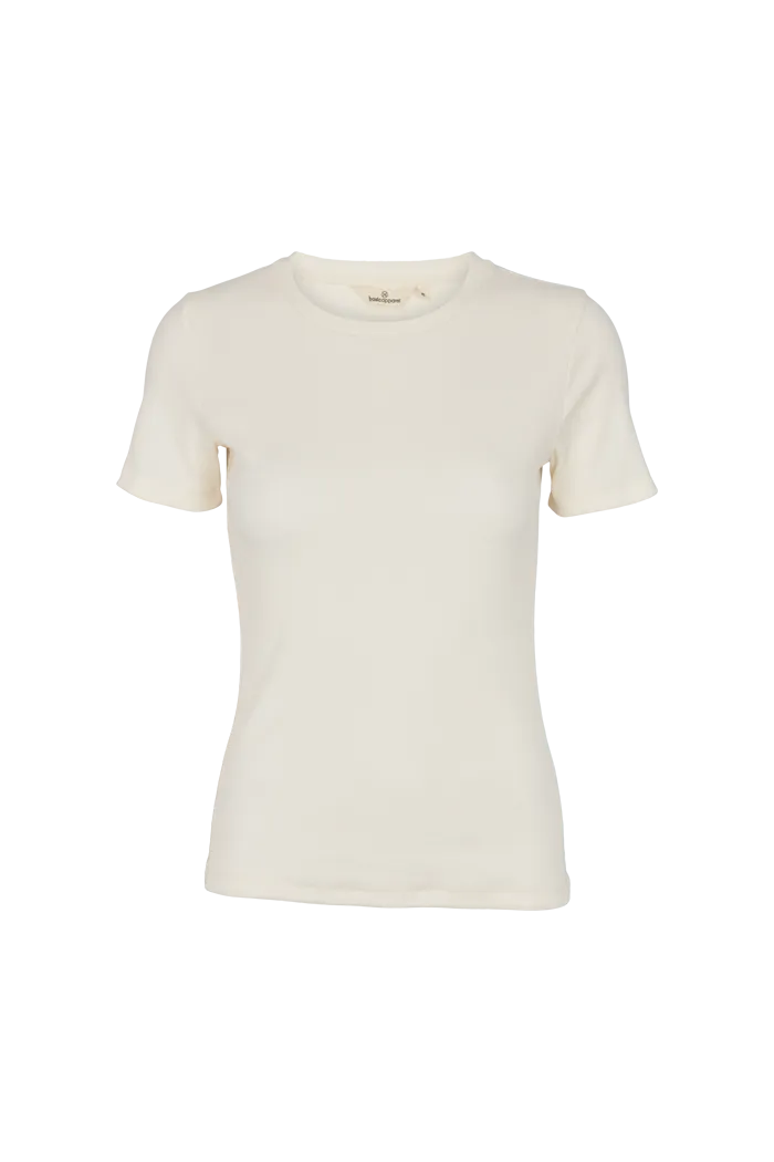 basic-apparel-ludmilla-o-neck-t-shirt-wei-bio-baumwolle image 1