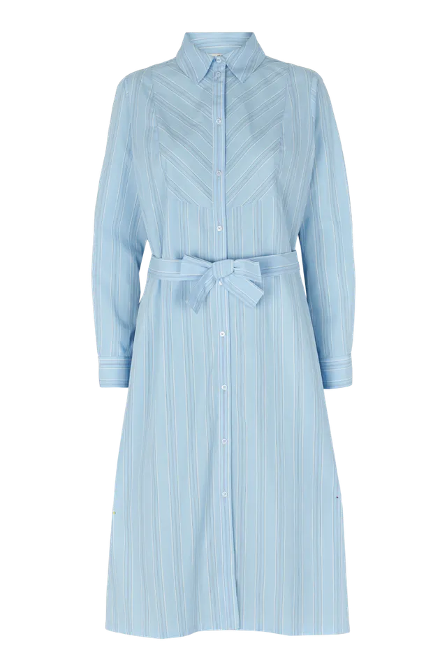 basic-apparel-marina-kleid-airy-blue-bio-baumwolle-langarm image 1