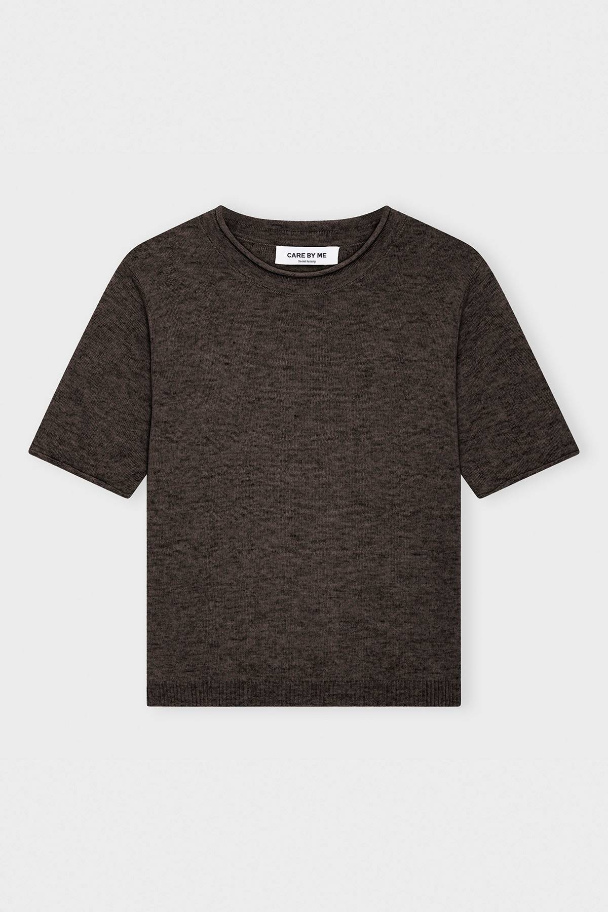 care-by-me-harper-t-shirt-kaschmirshirt-wheat image 4