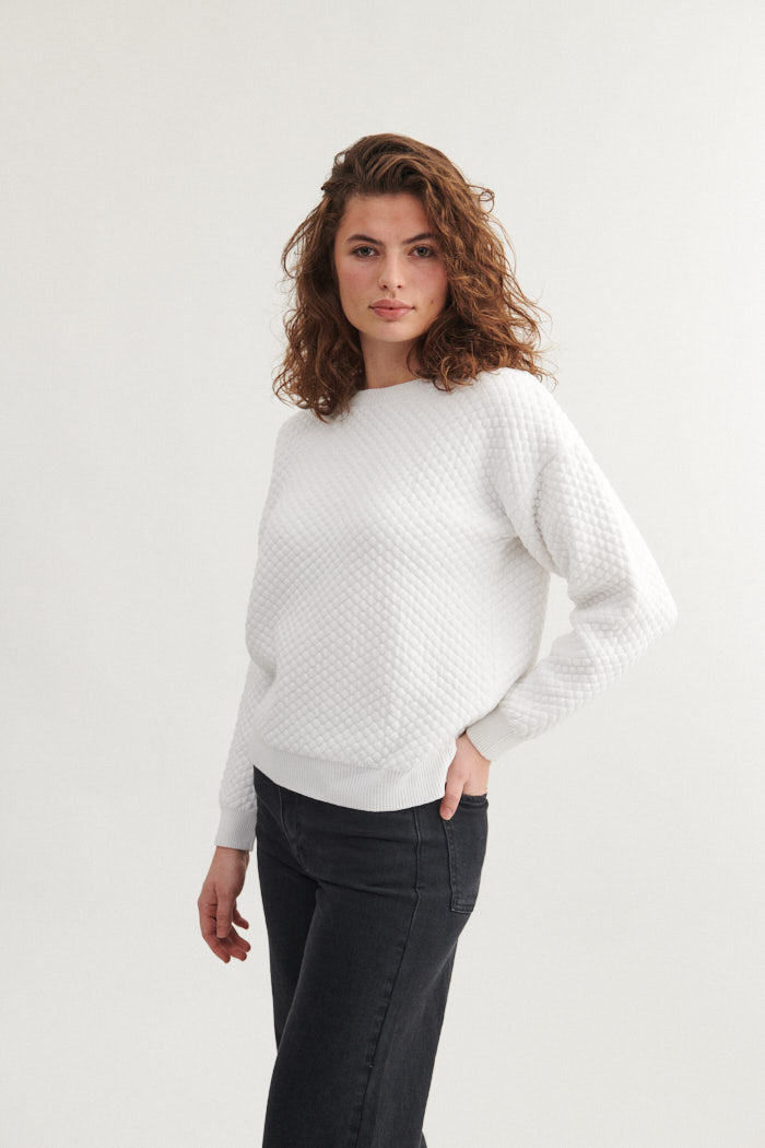 basic-apparel-lis-sweater-ba202-03-strickpullover-bright-white image 3