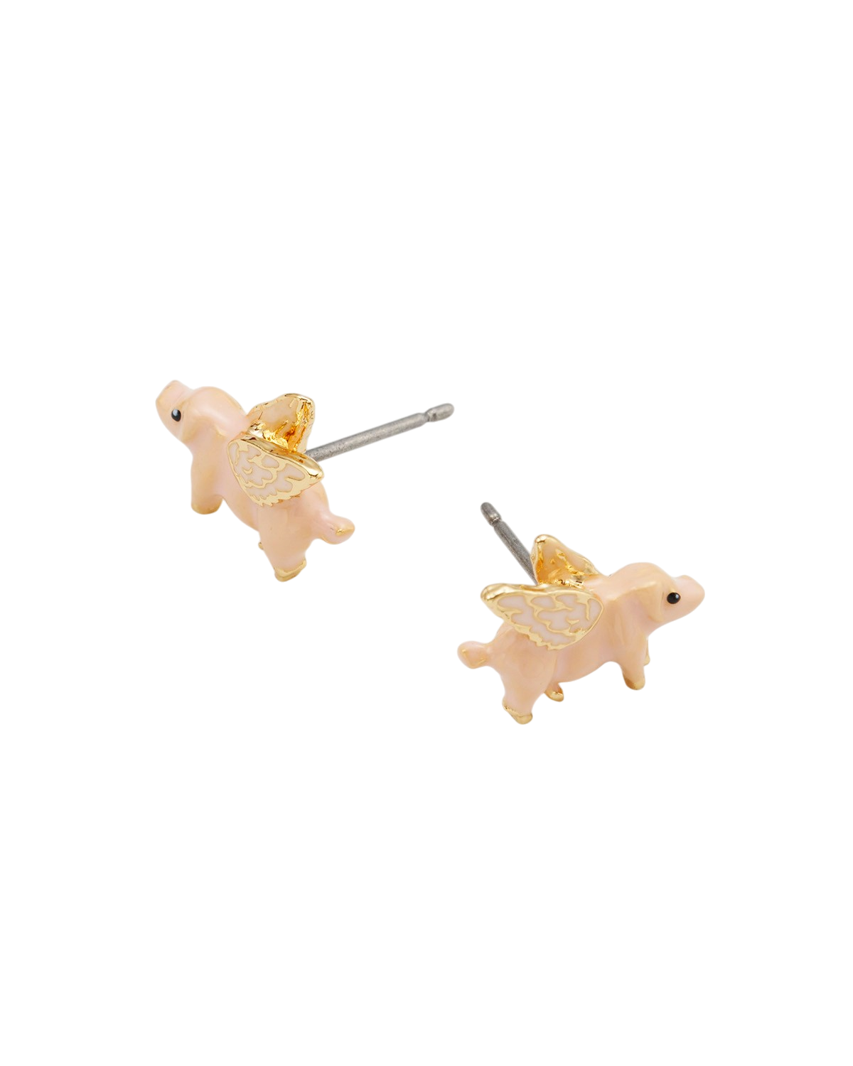 fable-england-flying-pig-ohrstecker-gold-emaille image 3
