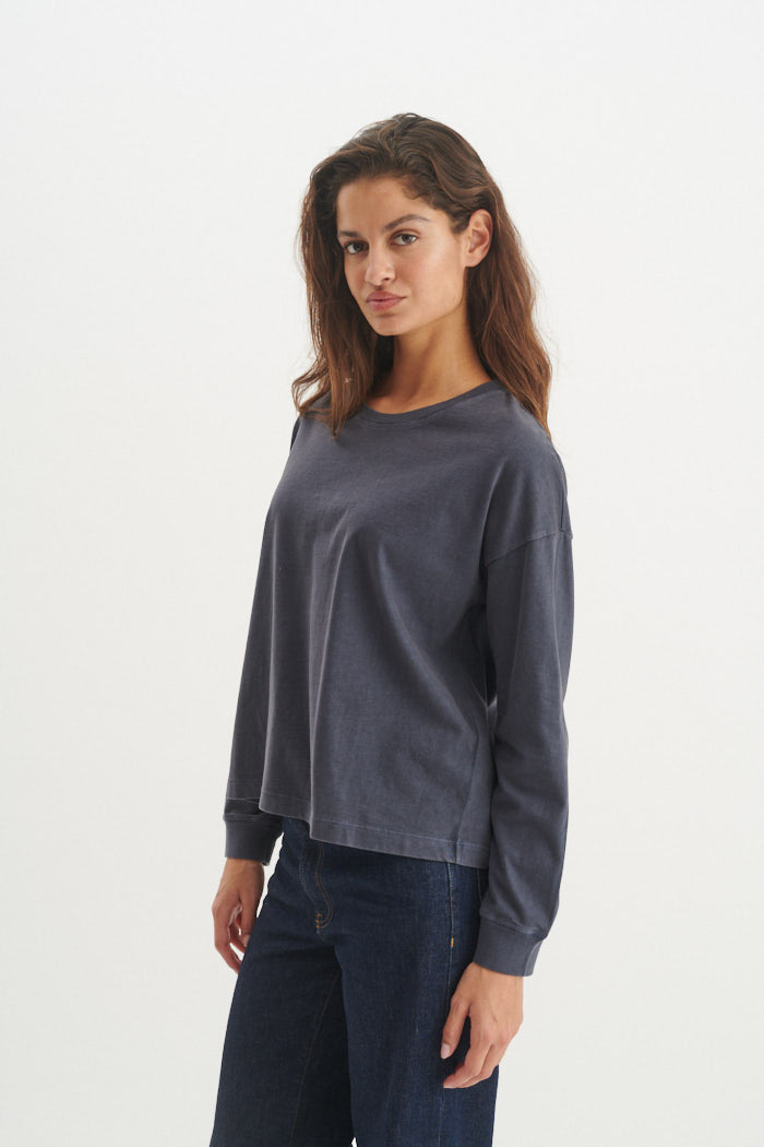 basic-apparel-boni-ba194-01-shirt-india-ink-langarm-bio image 2
