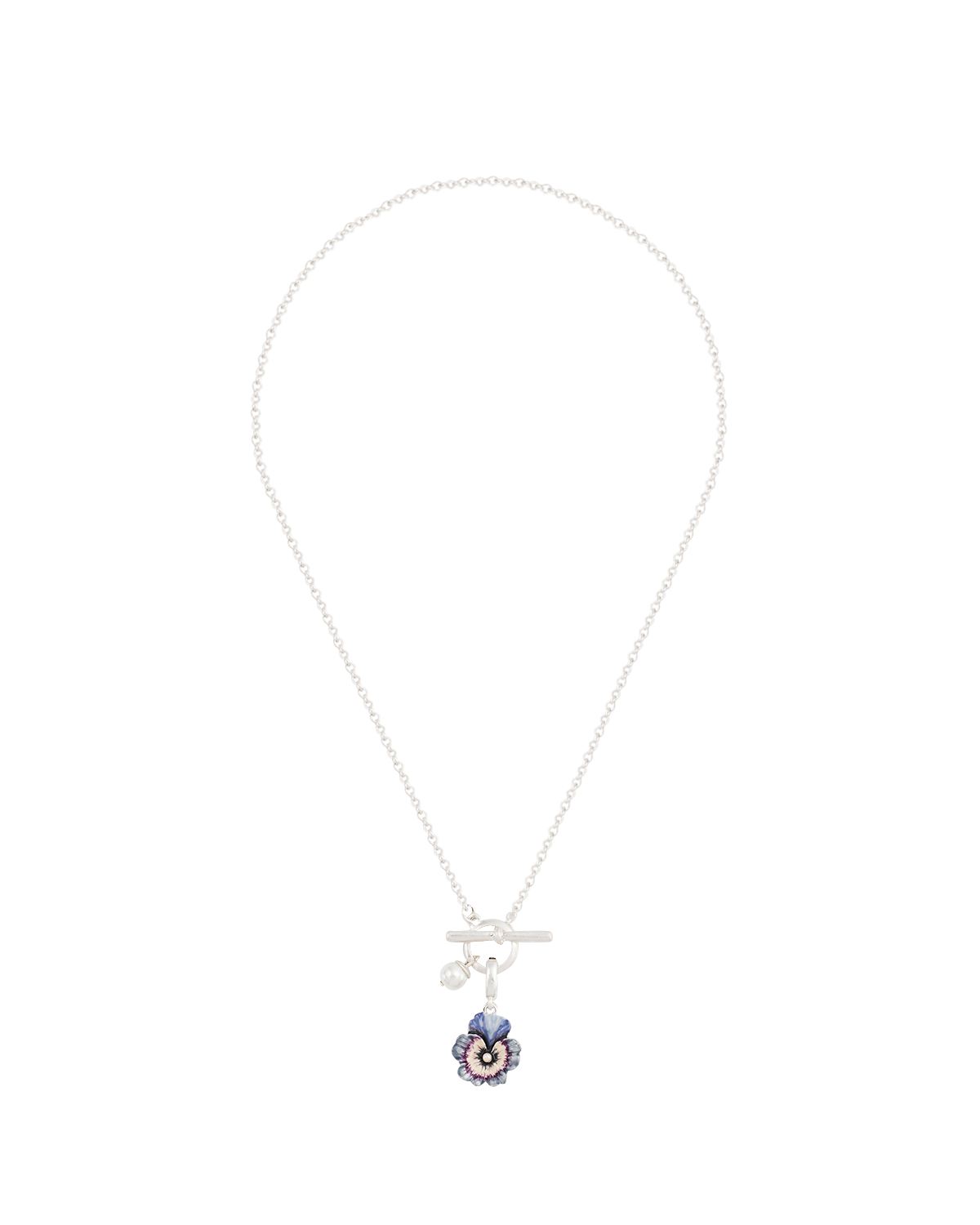 fable-england-pansy-schmuckset-silber-perle-kette-armband image 6
