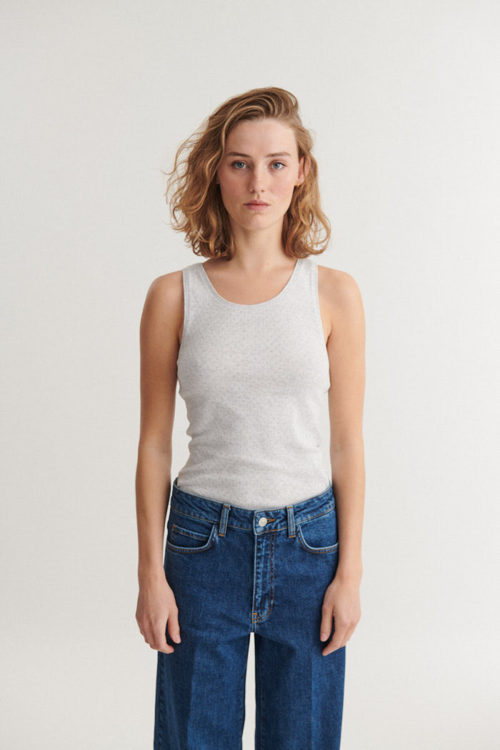 basic-apparel-arense-ba140-01-top-light-grey-mel-bio-baumwolle image 1