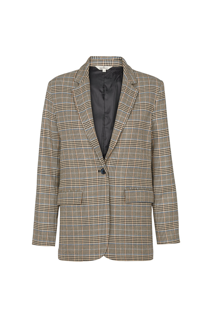 basic-apparel-marjorie-blazer-khaki-schwarz-gemustert image 5