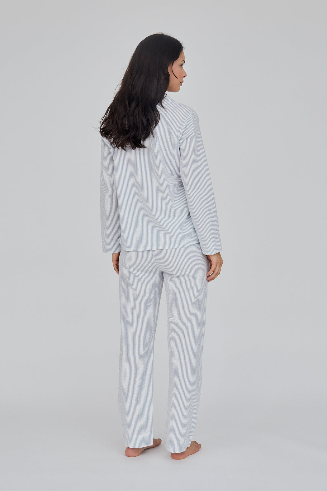 basic-apparel-juna-pj-shirt-gots-ashley-blue-bio-baumwolle image 4