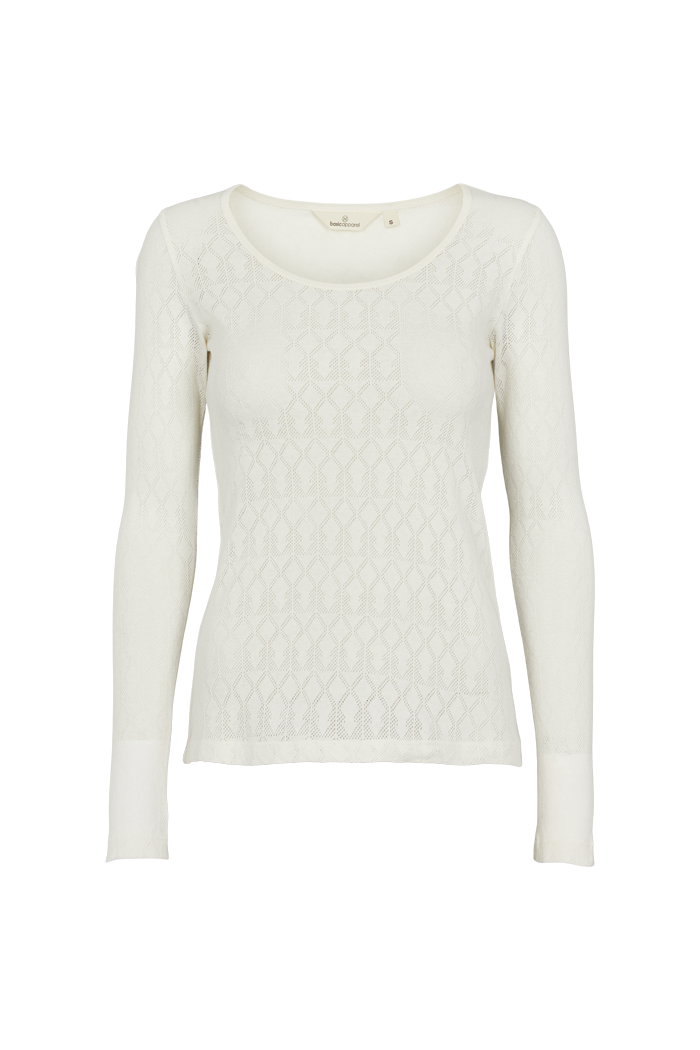 basic-apparel-ana-t-shirt-white-swan-bio-baumwolle-langarm image 1