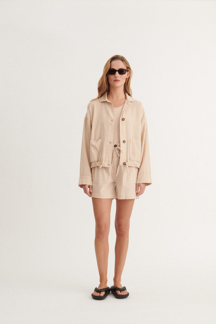 basic-apparel-beate-jacket-jacke-smokey-grey-bio-baumwolle image 4