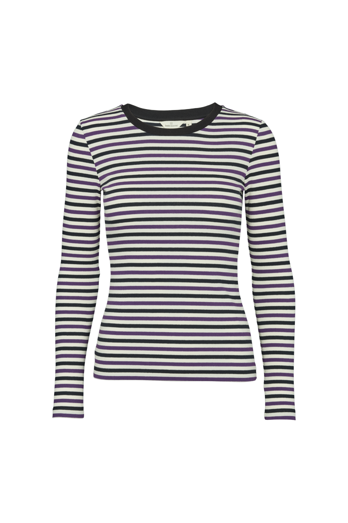 basic-apparel-ludmilla-ls-tee-langarmshirt-crown-jewel-bio-baumwolle image 1