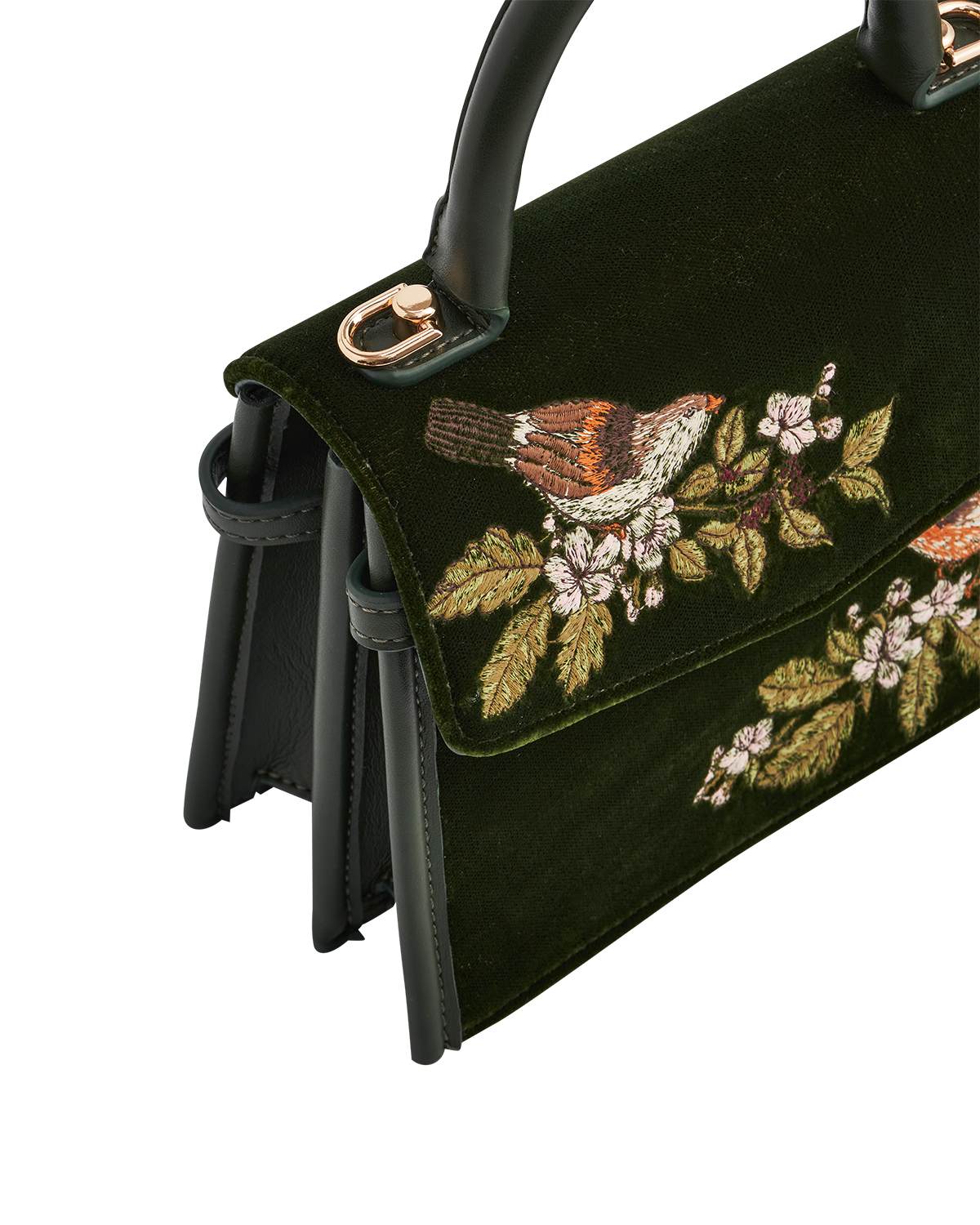fable-england-eliza-wren-handtasche-gr-n-samt-stickerei image 6
