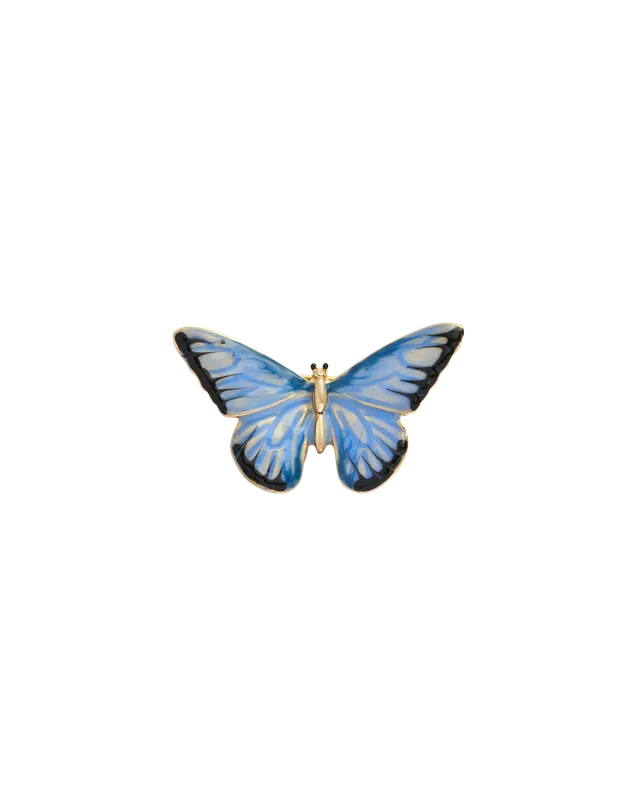 fable-england-enamel-blue-butterfly-brosche-blau-emaille image 1