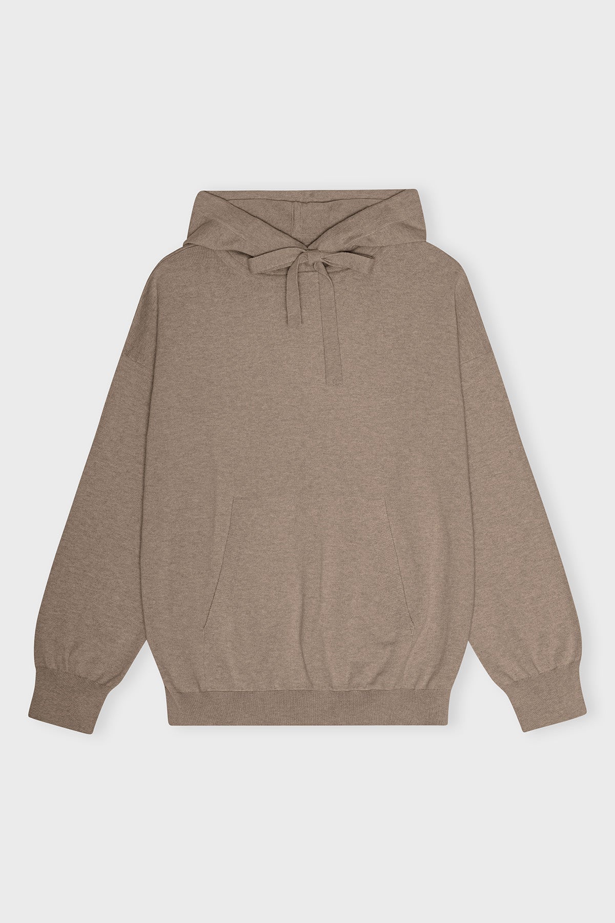 care-by-me-knit-chloe-hoodie-kapuzenpullover-dark-sand-kaschmir image 3