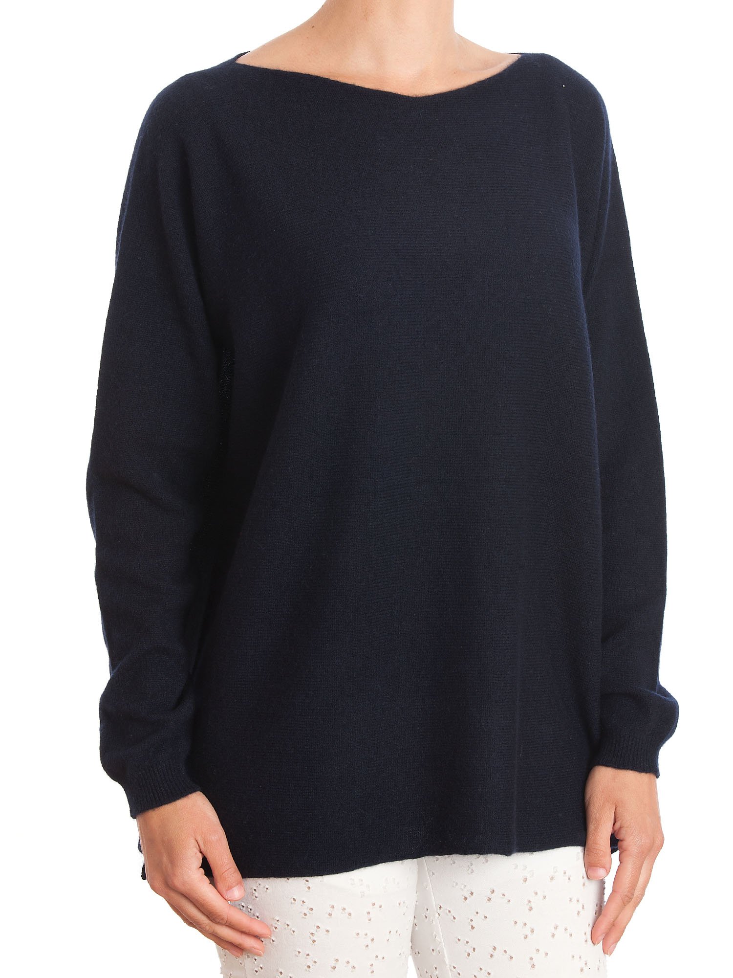 dalle-piane-cashmere-maxi-pullover-fuxia-100-kaschmir image 2