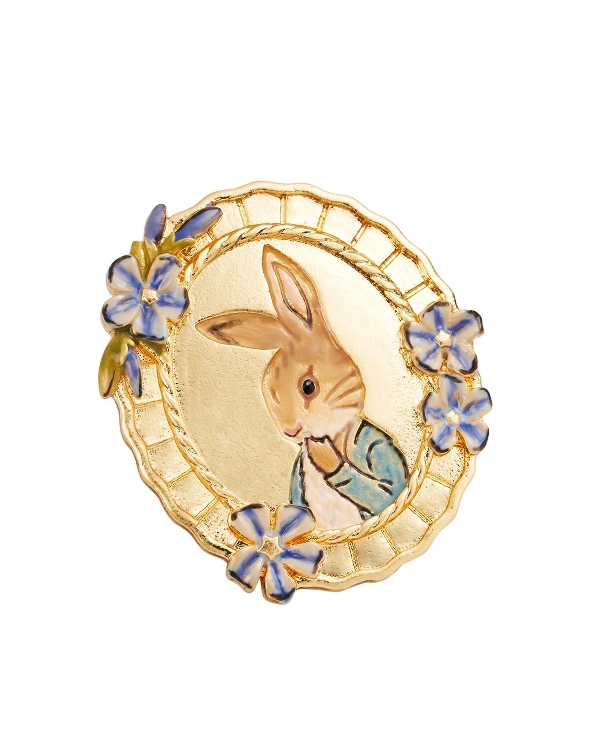 fable-england-peter-rabbit-brosche-gold-cameo image 3