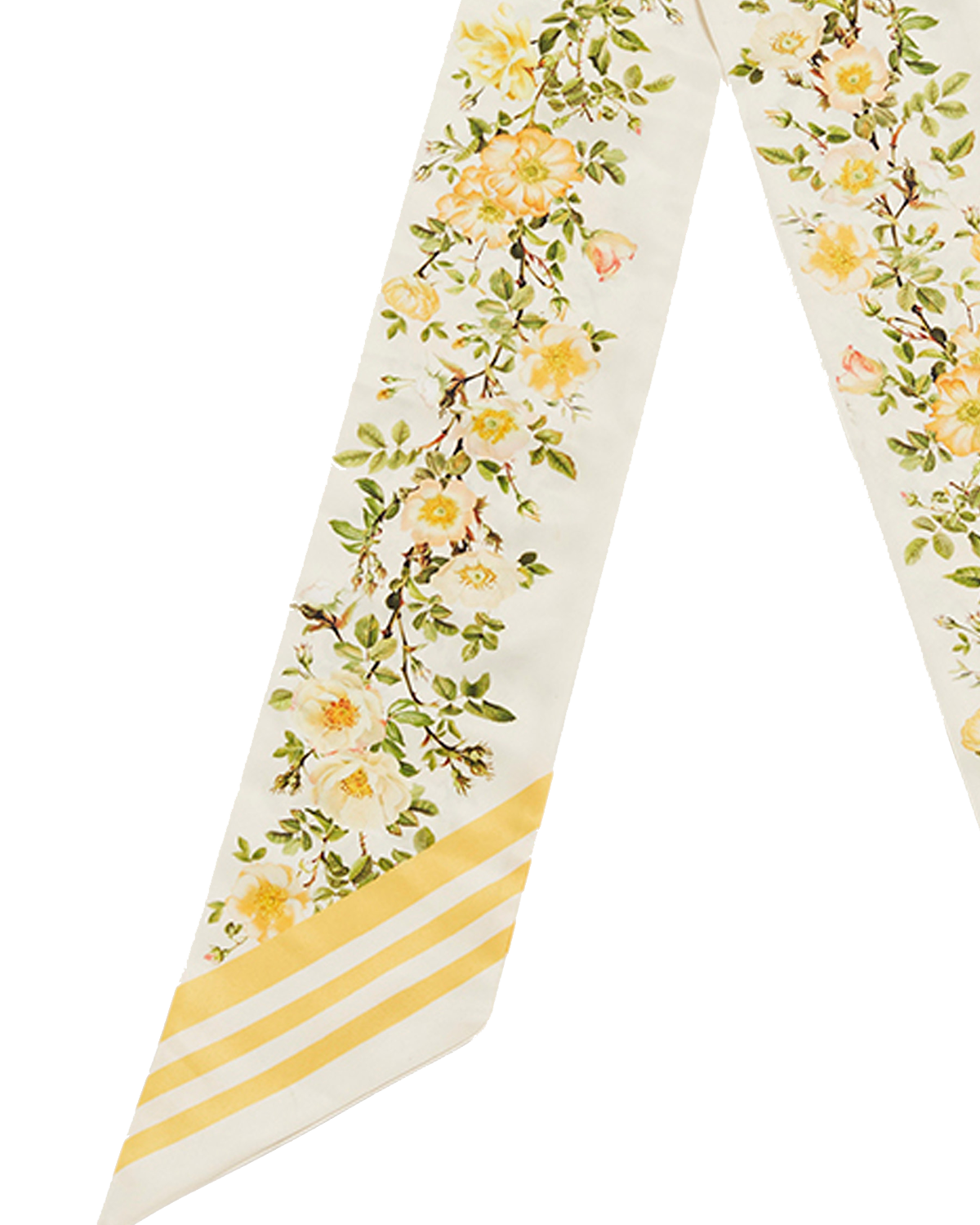fable-england-cybele-floral-skinny-schal-gelb image 3