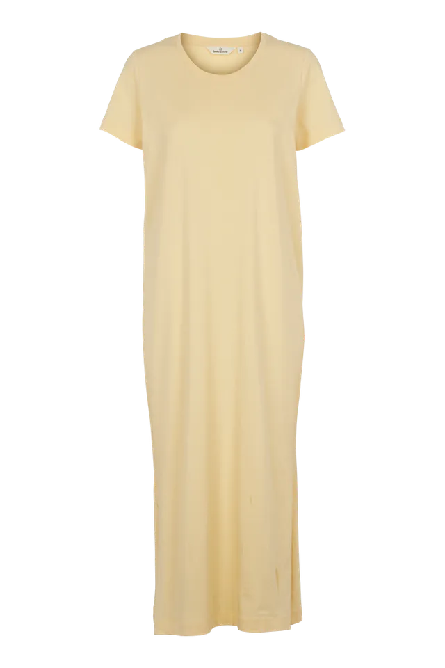 basic-apparel-rebekka-dress-kleid-straw-bio-baumwolle image 1