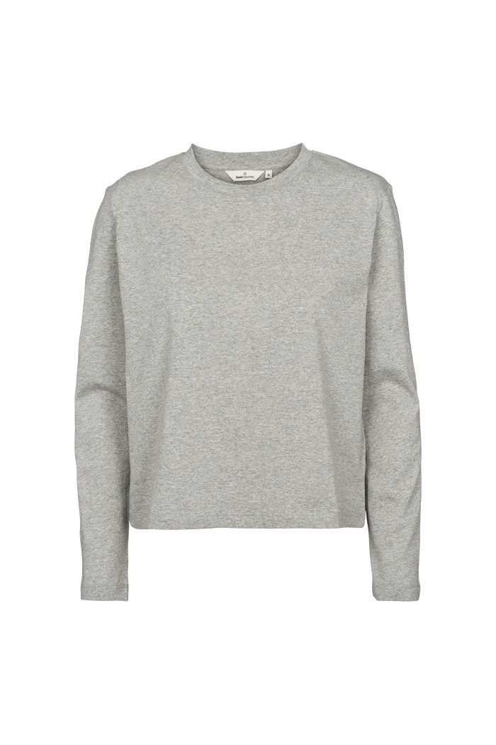 basic-apparel-raja-ls-tee-light-grey-langarmshirt-bio-baumwolle image 1