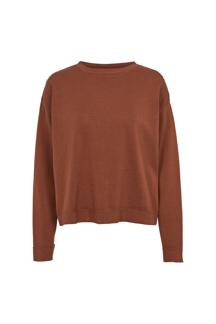 basic-apparel-kari-o-neck-strickpullover-tortoise-shell-bio image 5
